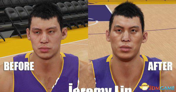 NBA2K15 林书豪面补mod 林疯狂不在科比好帮手