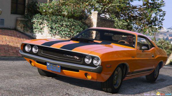 侠盗猎车5GTA5PC版 肌肉车MOD 1970年道奇挑战者MOD