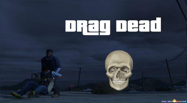 侠盗猎车5GTA5PC版 拖动尸体MOD 警察拖动尸体MOD