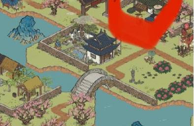 江南百景图桃花村光记瓦铺在哪里 江南百景图桃花村光记瓦铺具体位置介绍