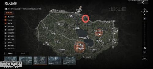 暗区突围南侧山石在哪里 暗区突围南侧山石具体位置介绍