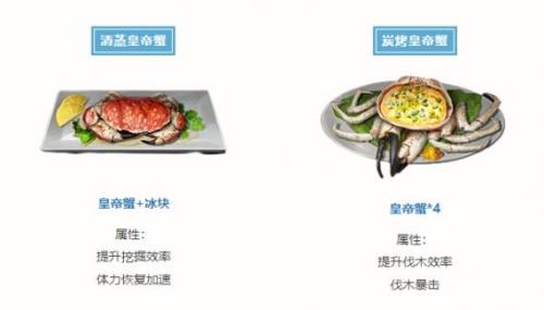 明日之后海洋版本食谱有哪些 明日之后海洋版本食谱介绍