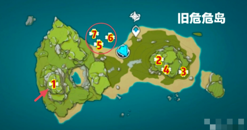 原神18个星光凝核在哪里