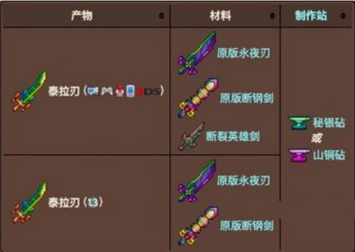 泰拉瑞亚泰拉之刃怎么获得 泰拉瑞亚泰拉之刃获得方法介绍