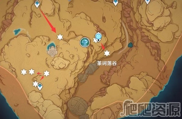 原神3.4版圣金虫高效收集路线介绍_原神3.4版圣金虫高效收集路线是什么