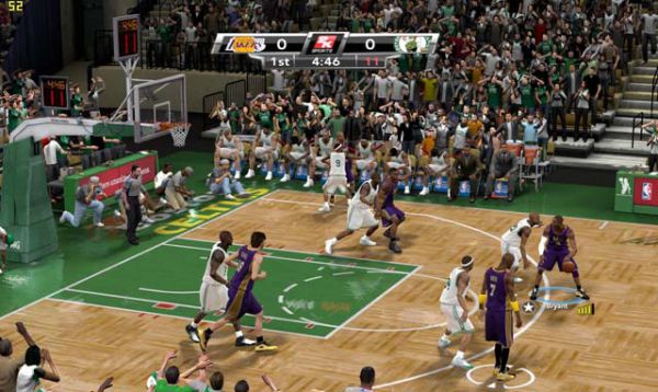 《NBA 2K9》测试显卡帧数及游戏截图