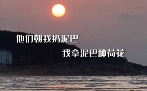 抖音他们朝我扔泥巴文学有哪些 他们朝我扔泥巴文学文案介绍
