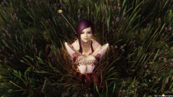 上古卷轴5 第三届龙裔参赛作品 日本柔美少女奈良