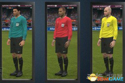 实况足球2016 五套裁判员球衣 PES2016裁判员球衣
