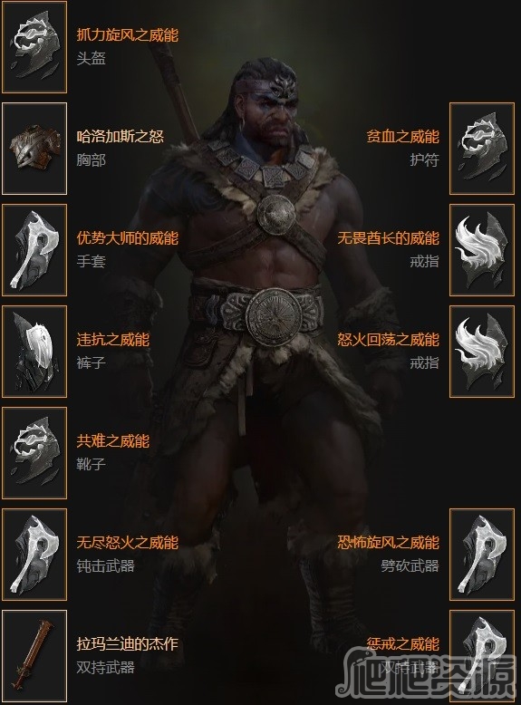 暗黑4野蛮人双持眩晕旋风斩BD推荐_暗黑4野蛮人双持眩晕旋风斩BD一览