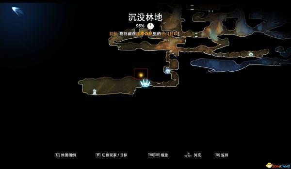 奥日和黑暗森林 沉没林地高处能量核心怎么拿的方法