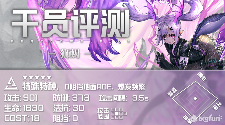 狮蝎明日方舟介绍(干员狮蝎全面评测)