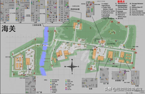 逃离塔科夫森林以及其它地图高清图片(3分钟对游戏地图了如指掌)