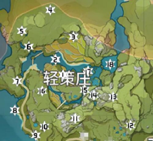岩神瞳分布图详细攻略(原神岩神瞳分布位置介绍)