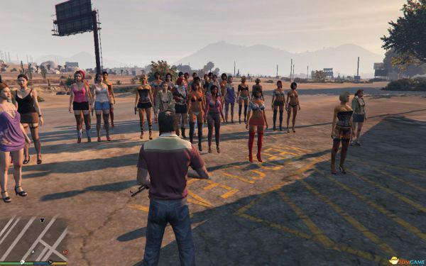 侠盗猎车5GTA5PC版 香艳比基尼美女保镖MOD使用方法